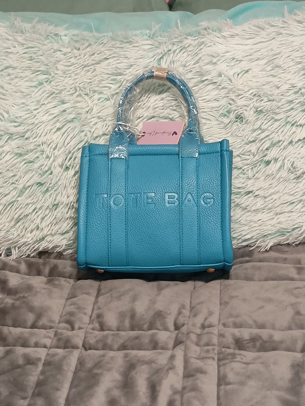 Cindy Mini Blue Tote Bag Women's Handbag